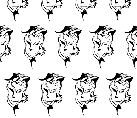 468x403 Jester Sketch Staggered Fabric - Jester Sketch
