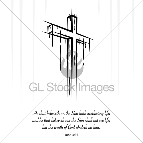 Jesus Cross Sketch