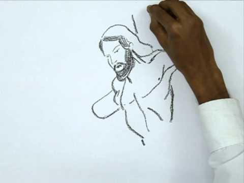 480x360 How To Draw A Jesus Crucifixion - Jesus Crucifixion Sketch