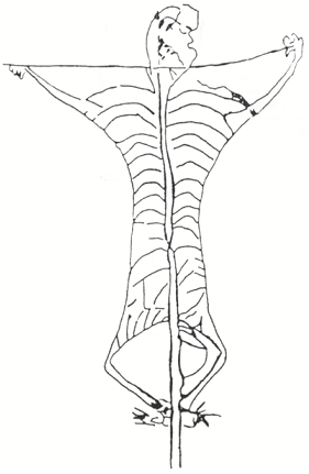 281x431 Ancient Crucifixion Images - Jesus Crucifixion Sketch
