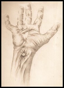 218x300 Jesus Hands Drawings - Jesus Hands Sketch