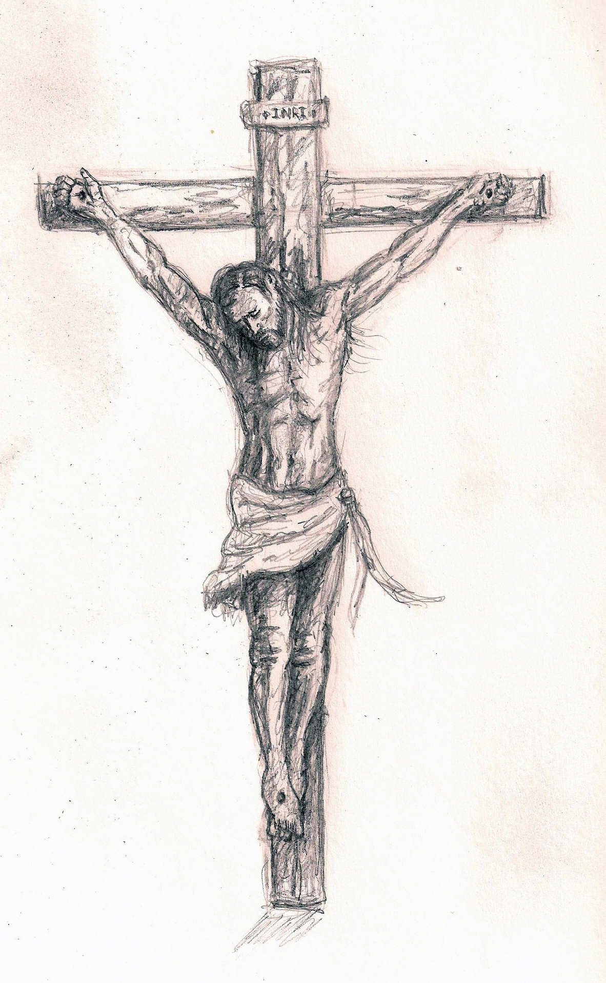 1182x1916 Cross Pencil Sketches Simple Cross Sketching With Pencil Gallery - Jesus On Cross Sketch