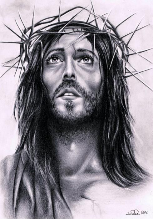 490x700 Pencil Drawing Jesus Christ Drawing Ideas Drawings - Jesus Pencil Sketch
