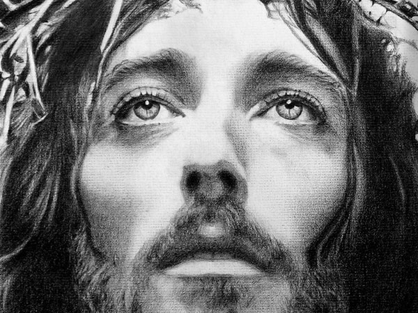 600x450 Pencil Drawings Pencil Drawings Of Jesus Christ - Jesus Pencil Sketch