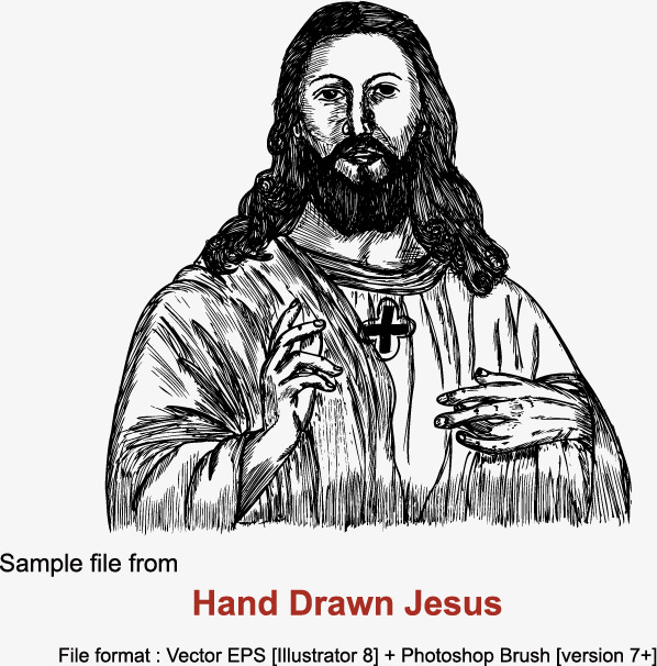 598x606 Jesus Sketch, Jesus Clipart, Jesus, Religion Png Image And Clipart - Jesus Sketch