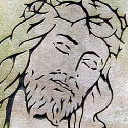 250x250 Crumbs - Jesus Sketch Easy
