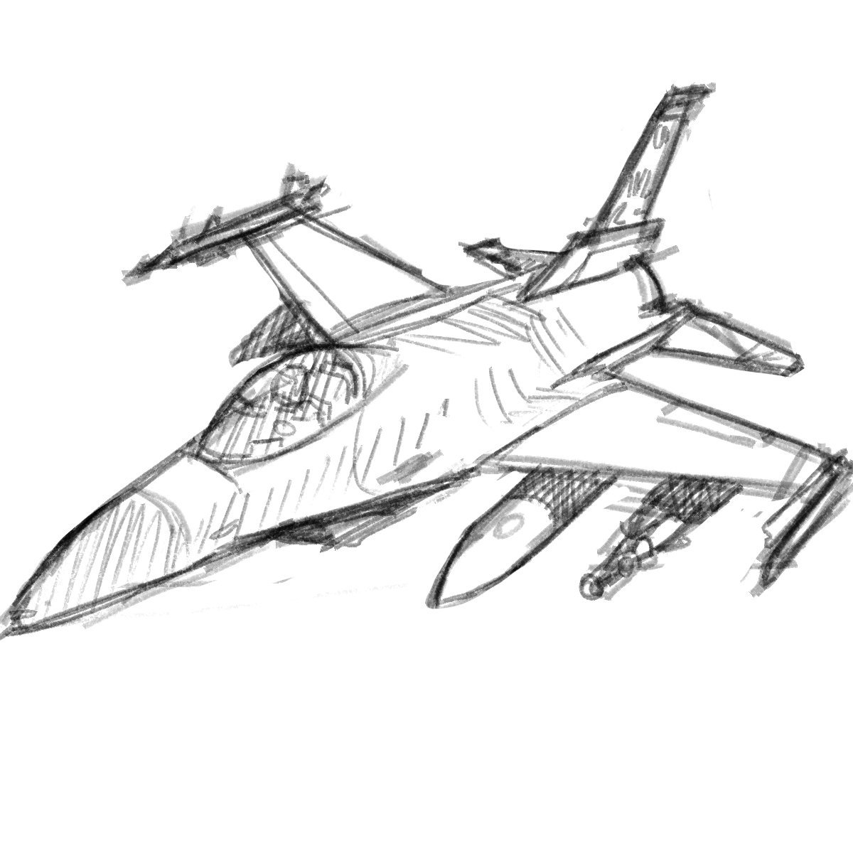 Jet Fighter Sketch at Explore collection of Jet