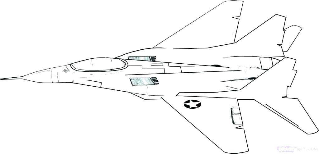 Jet Fighter Sketch at PaintingValley.com | Explore collection of Jet ...