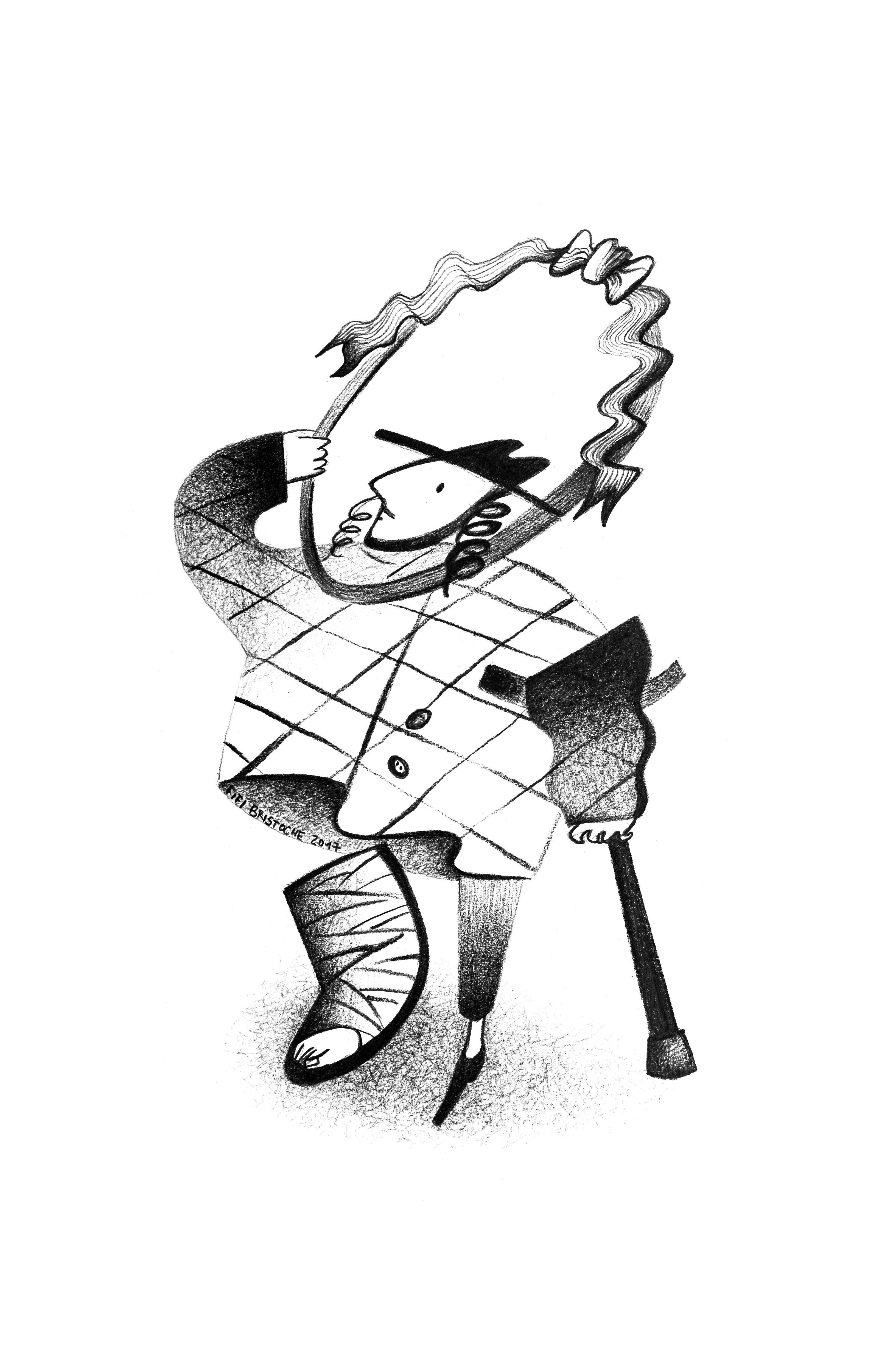 3264x4896 I Am A Jew! - Jew Sketch