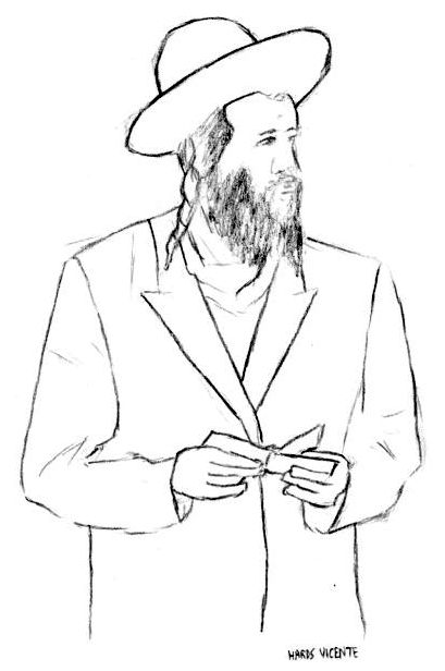 409x616 Jew Art Fn - Jew Sketch