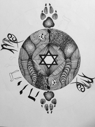 320x427 Jewish Drawings On Paigeeworld. Pictures Of Jewish - Jew Sketch