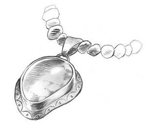 309x261 Drawn Amd Jewelry - Jewellery Design Sketches