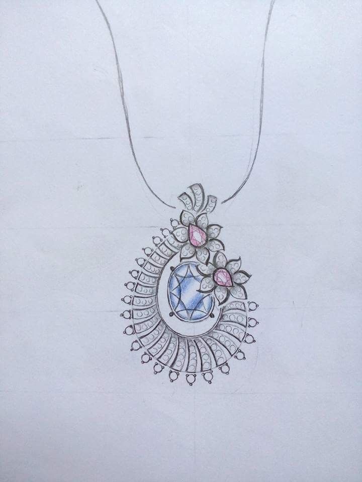 720x960 Pin By Arvind Bk On Jewelry Jewelry, Jewelry Design - Jewellery Design Sketches