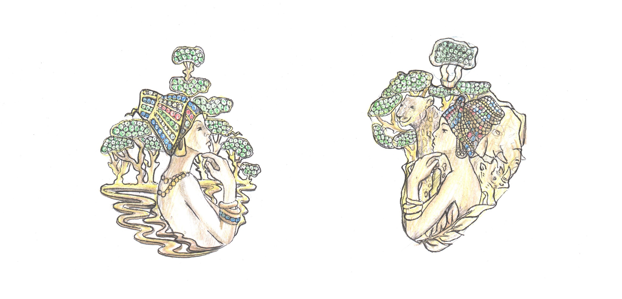 2370x1140 5 Steps A Jewelry Sketch Passes - Jewellery Design Sketches