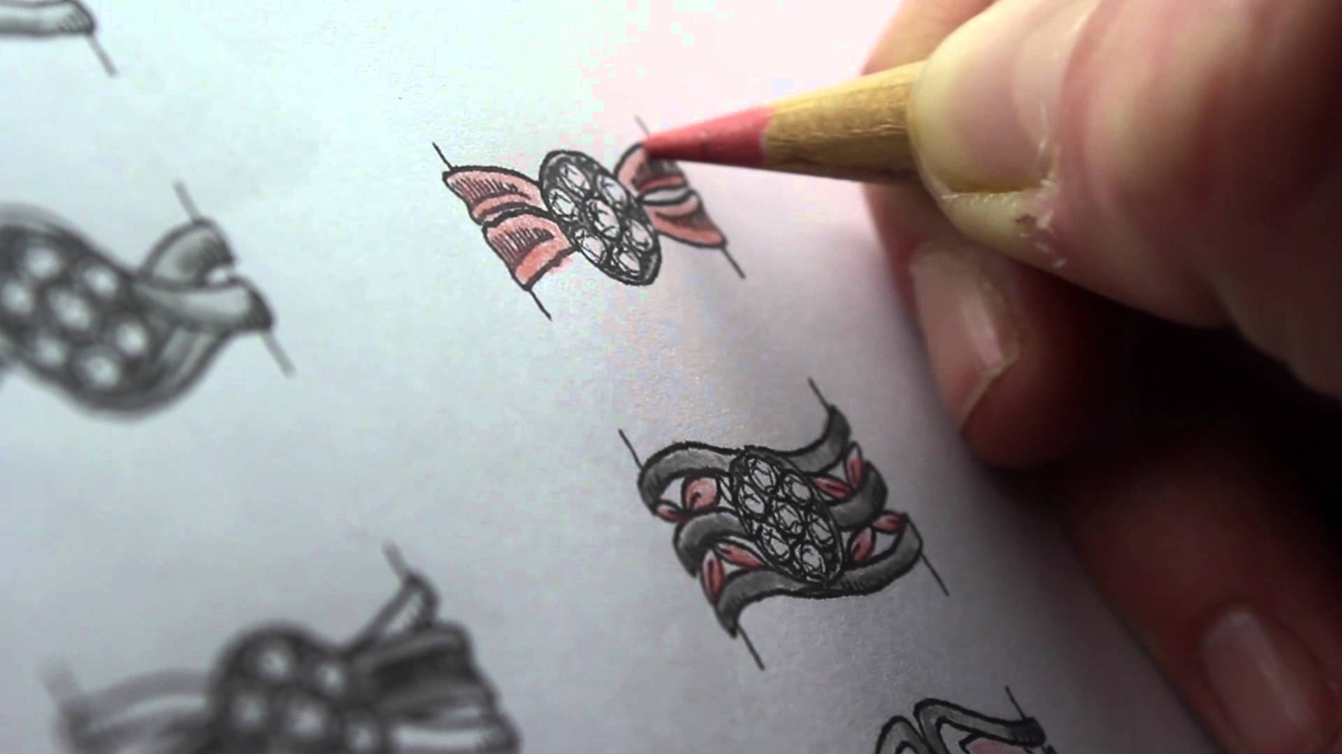 1920x1080 Jewellery Design Process - Jewellery Sketches