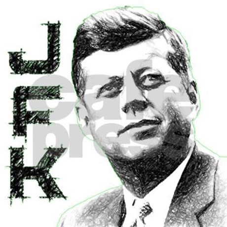 460x460 Jfk Sketch Puzzle By Warpedgraphics - Jfk Sketch