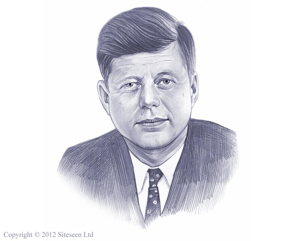 950x795 Fun Facts On John F Kennedy For Kids - Jfk Sketch