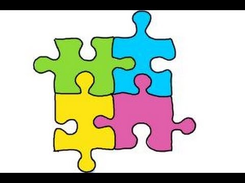 480x360 How To Draw Puzzle Pieces - Jigsaw Puzzle Sketch