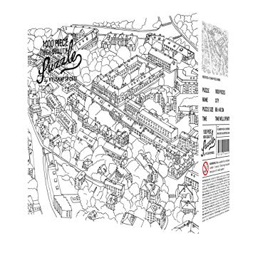 355x355 Puzzle City Sketch 2100501 Jigsaw Amazon.co.uk Toys Amp Games - Jigsaw Puzzle Sketch