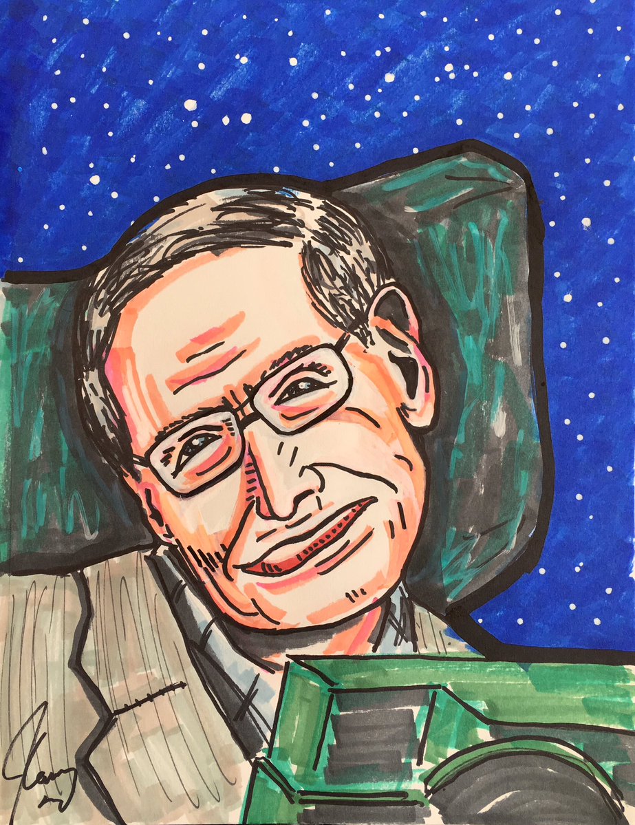 923x1199 Jim Carrey On Twitter Cheers To You Stephen Hawking, The - Jim Carrey Sketch