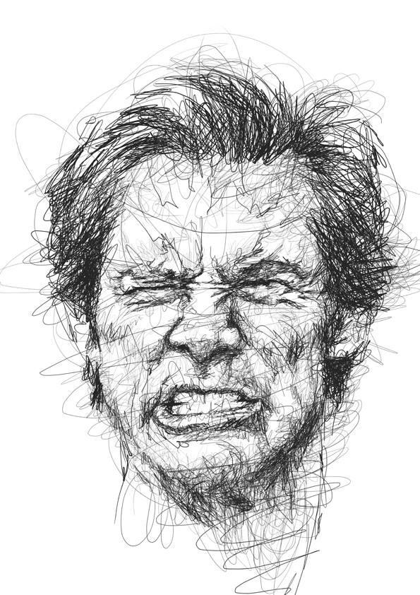 595x842 Jim Carrey - Jim Carrey Sketch