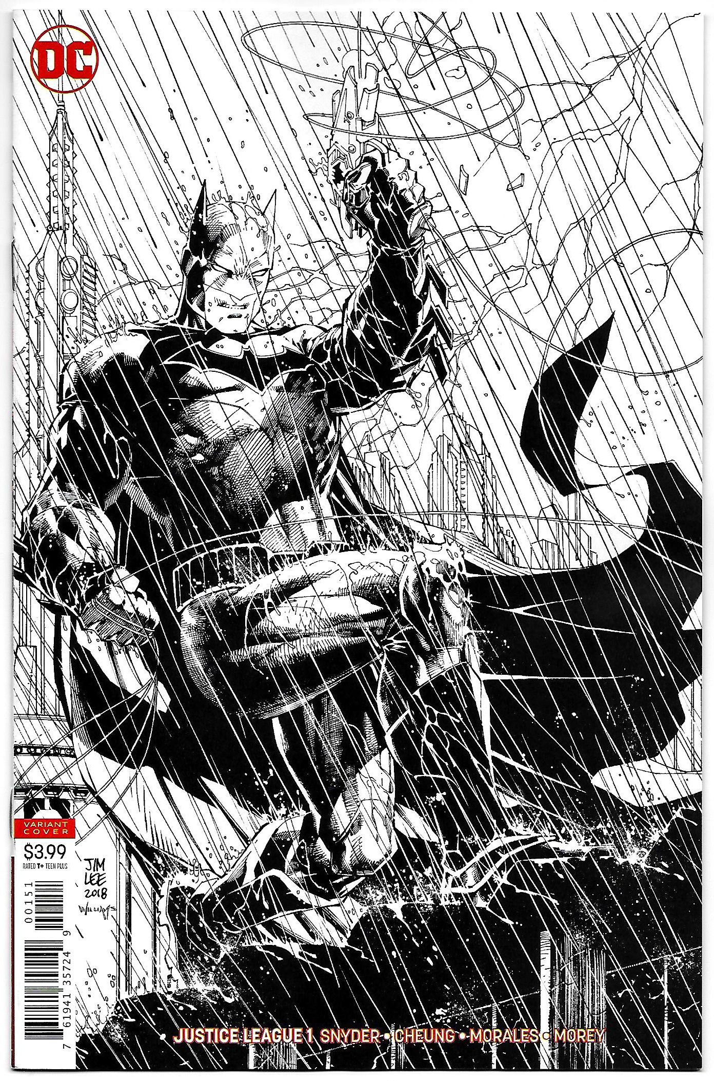 1392x2105 Justice League - Jim Lee Batman Sketch