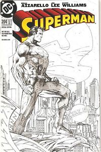 200x300 Superman - Jim Lee Sketch