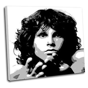 300x300 Jim Morrison Canvas Wall Art Print Framed Picture 3 Premium - Jim Morrison Sketch