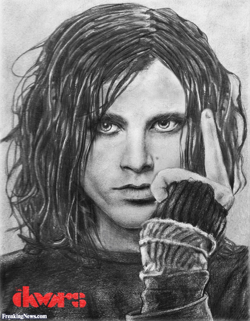 800x1029 Jim Morrison Drawing Pictures - Jim Morrison Sketch