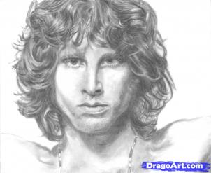 302x247 Quoting Jimbo How To Draw Jim Morrison - Jim Morrison Sketch