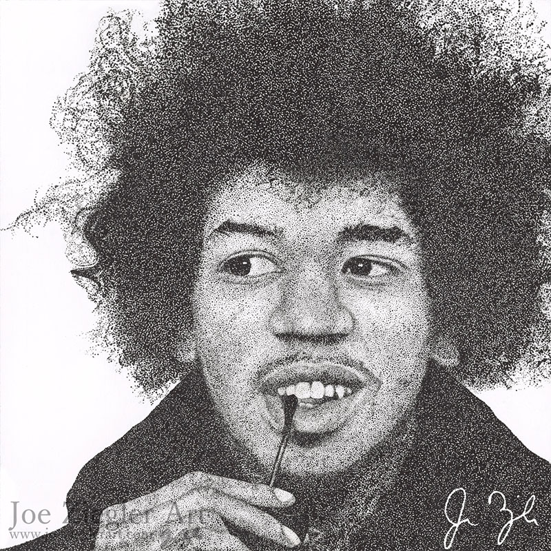 Jimi Hendrix Sketch at PaintingValley.com | Explore collection of Jimi ...