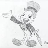 Jiminy Cricket Sketch at PaintingValley.com | Explore collection of ...