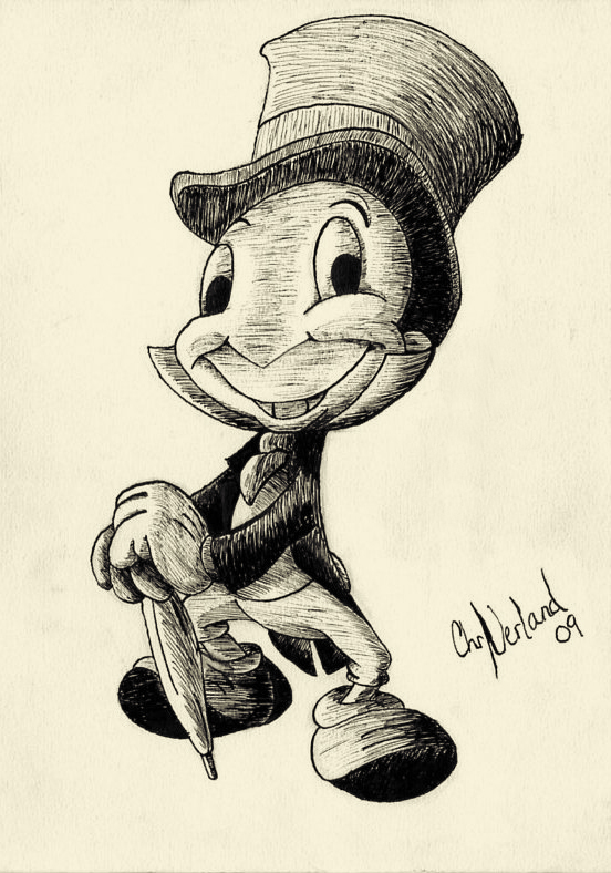 552x788 Jiminy Cricket By Sharivoffs - Jiminy Cricket Sketch