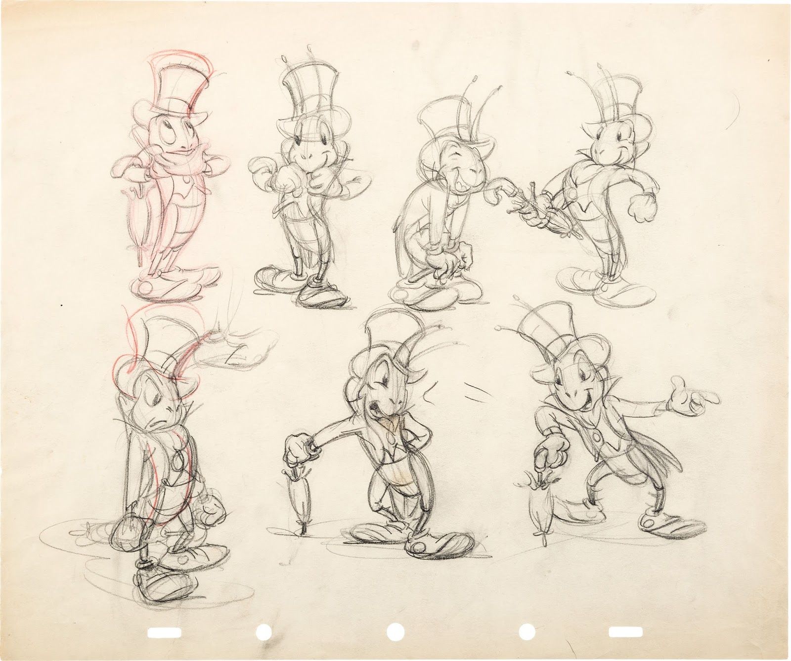 1600x1338 Jiminy Cricket From Pinocchio Character Designs And Cartoons - Jiminy Cricket Sketch
