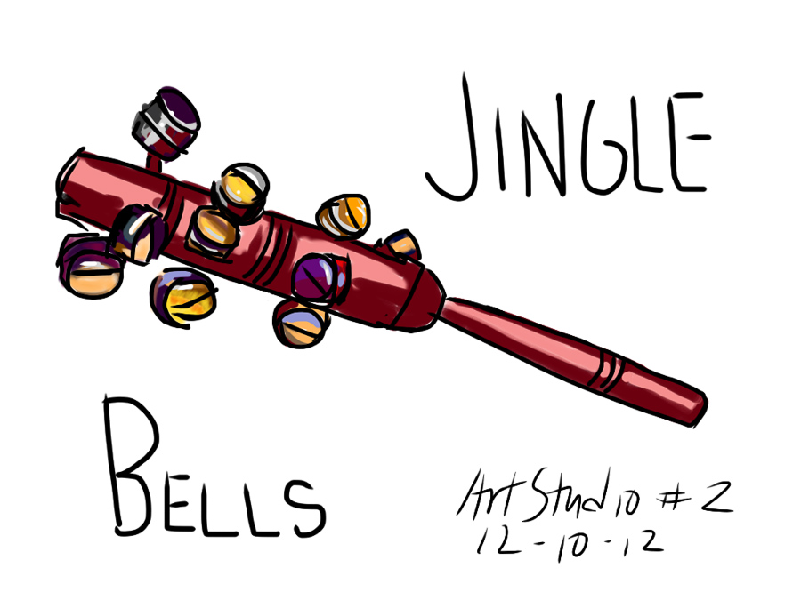 900x675 Jingle Bells And Other Good Tidings Jana Bouc, Artist - Jingle Bells Sketch