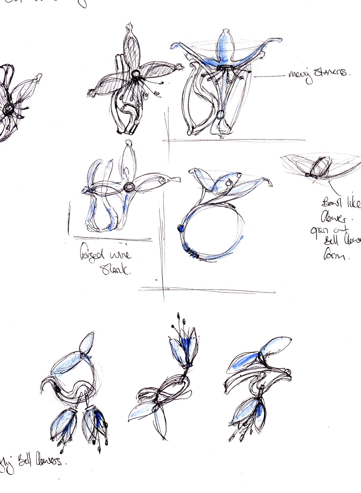 1172x1600 Michelle Pujol Contemporary Jewellery Jingle Bells! - Jingle Bells Sketch