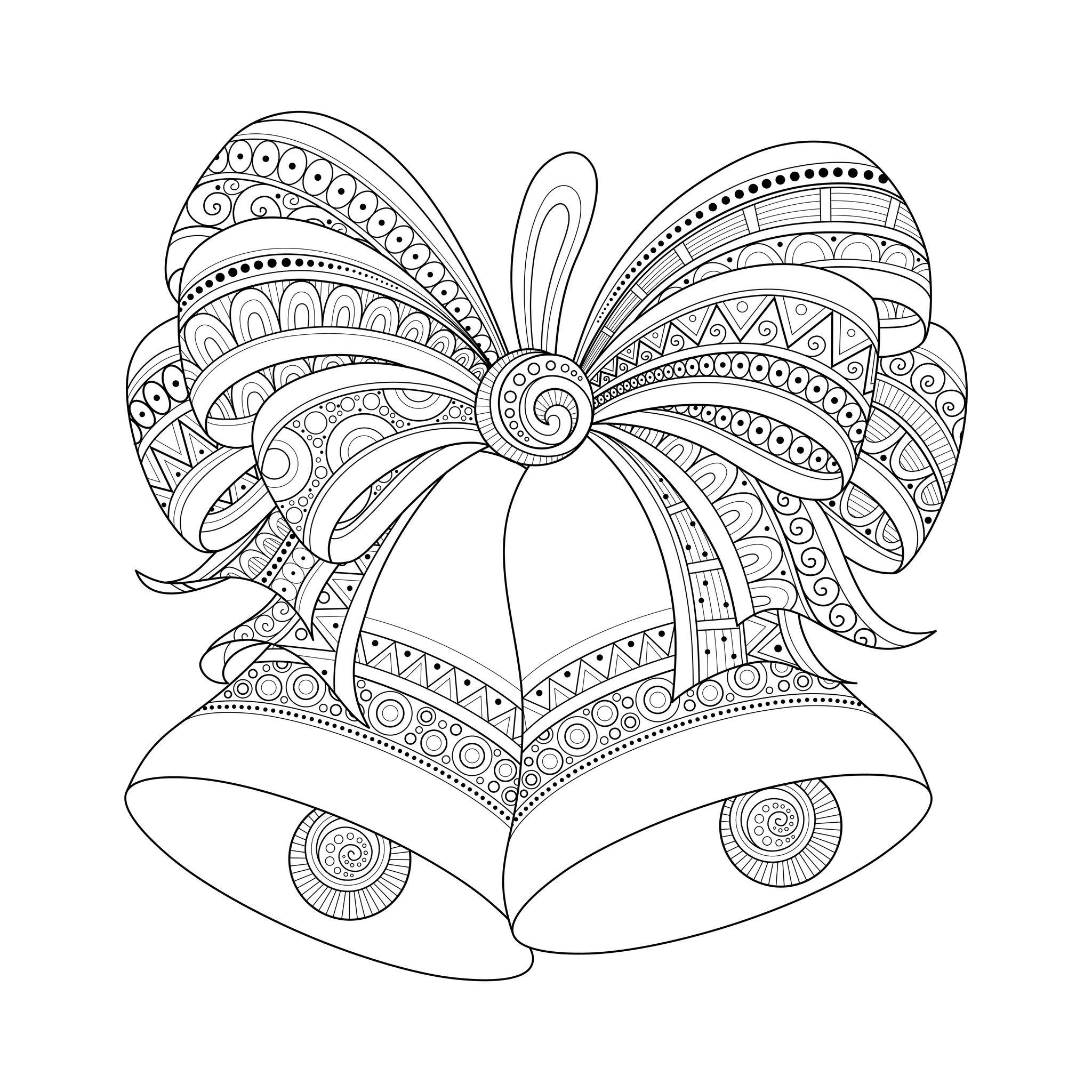 6300 Top Christmas Coloring Pages Jingle Bells Download Free Images