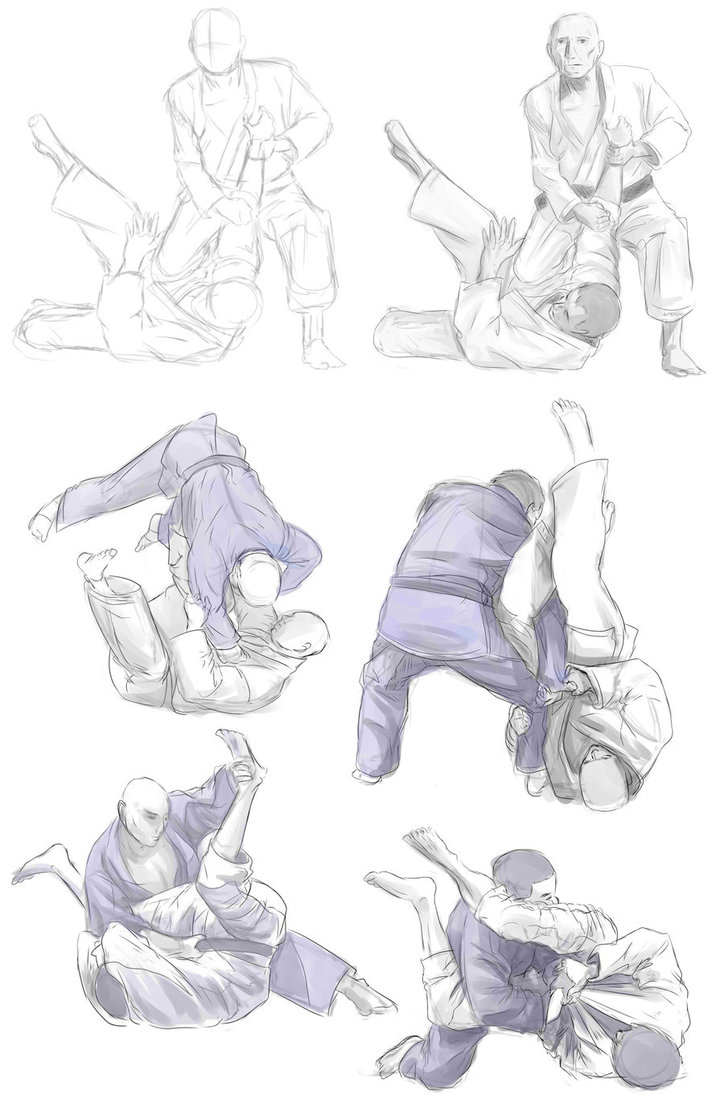 724x1104 Jiu Jitsu - Jiu Jitsu Sketch