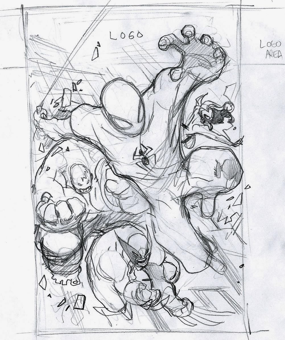 1002x1196 Random Joe Madureira Art - Joe Madureira Sketch