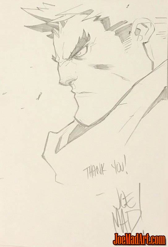 543x800 Joe Madureira Art (Mad!) Dedicated Fan Website - Joe Madureira Sketch