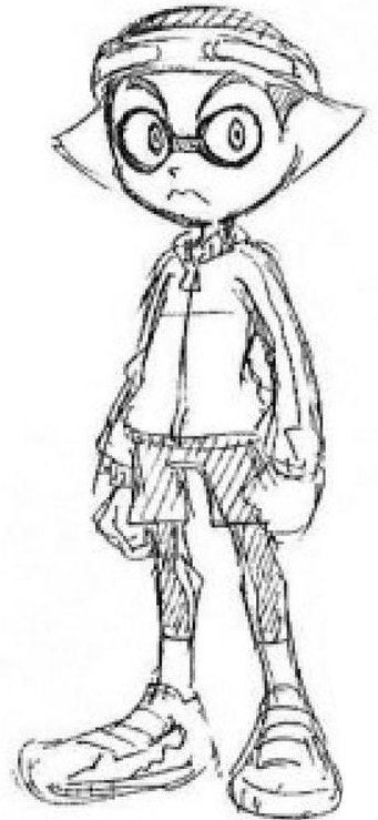 341x739 Image - Jogging Sketch