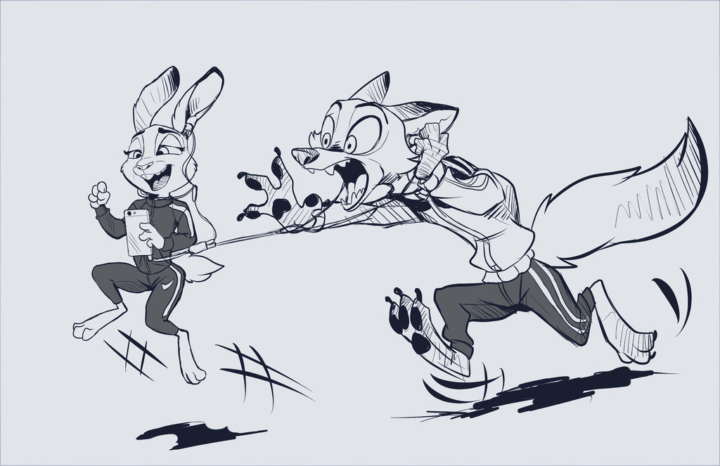 1024x663 Jogging By Thedarkshadow1990 - Jogging Sketch