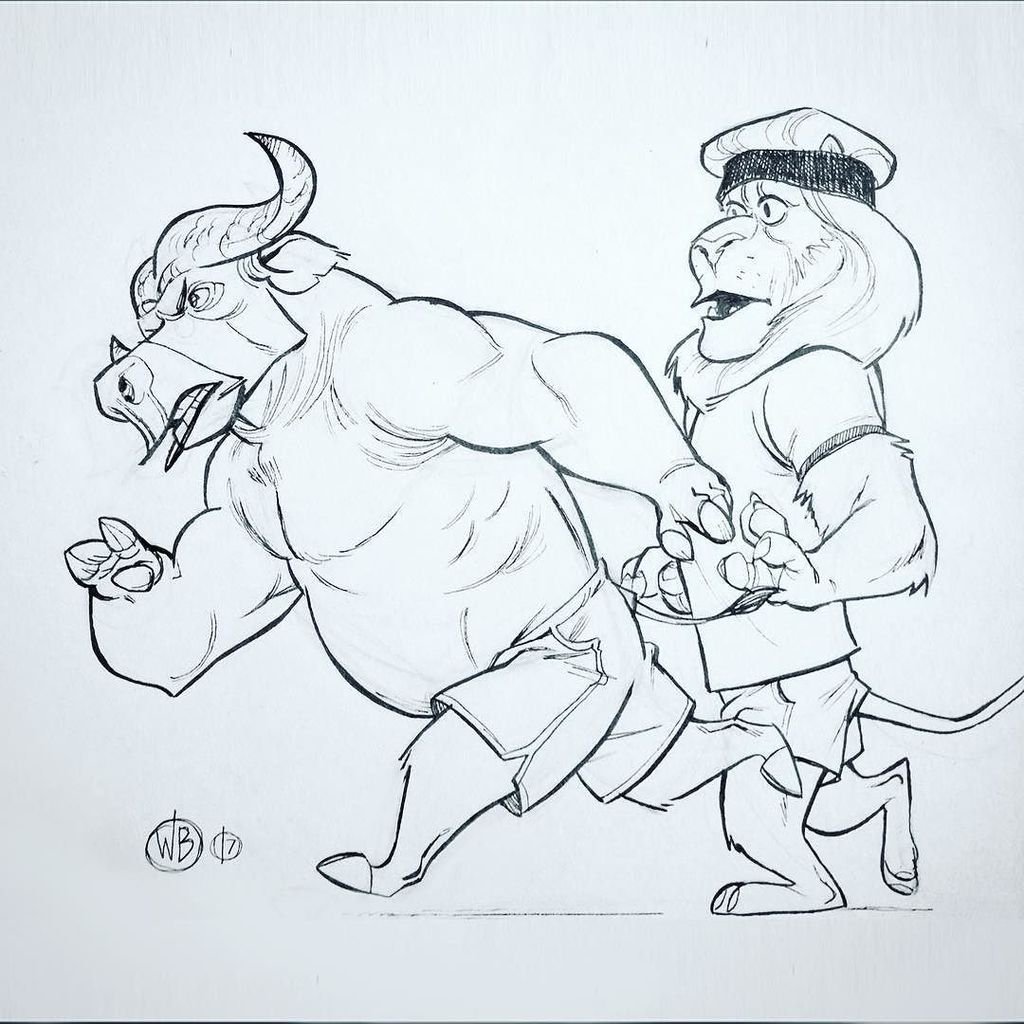 1024x1024 Wouter Bruneel On Twitter - Jogging Sketch