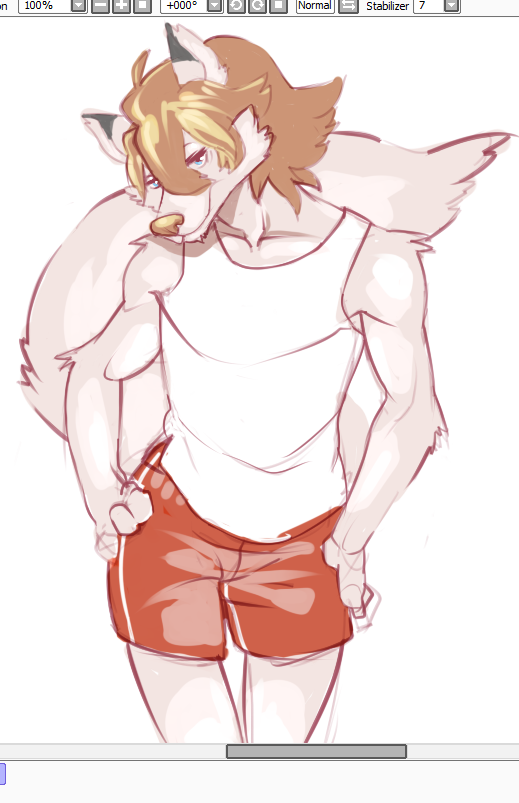 519x803 Jogging Attire Weasyl - Jogging Sketch