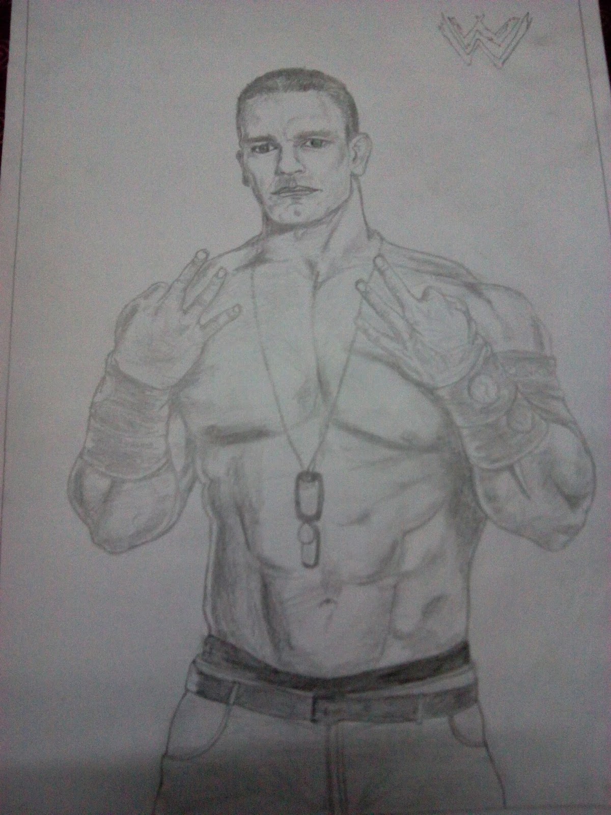 1200x1600 John Cena - John Cena Sketch