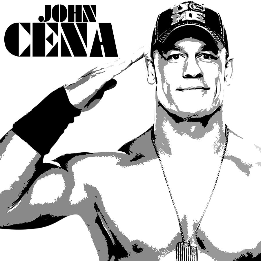 900x900 John Cena - John Cena Sketch