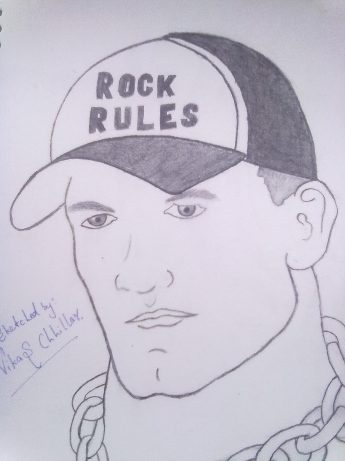 1200x1600 John Cena Sketch - John Cena Sketch