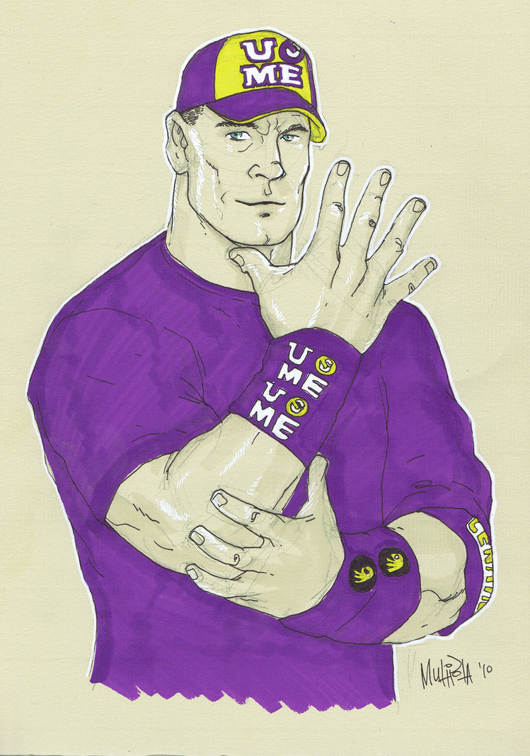 749x1068 John Cena Pre Con Sketch By Bloodysamoan - John Cena Sketch