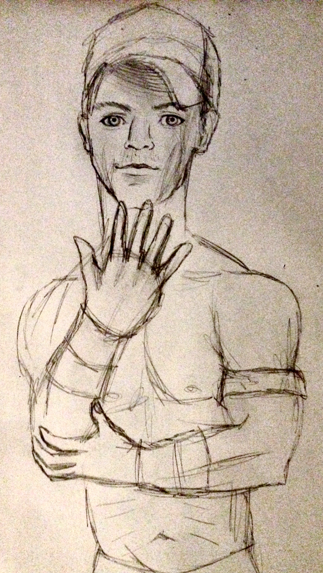 640x1136 John Cena Sketch - John Cena Sketch