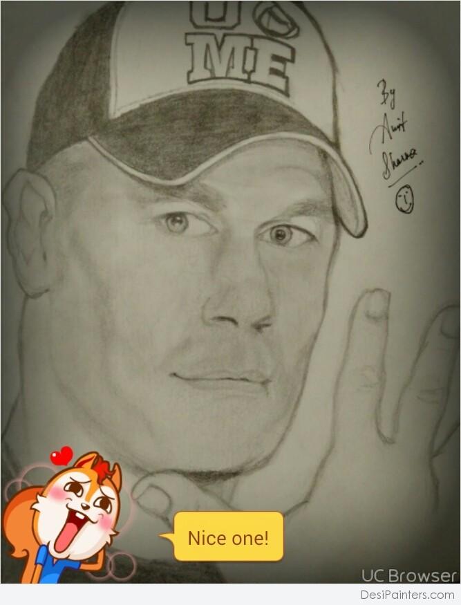 667x875 Pencil Sketch Of John Cena - John Cena Sketch